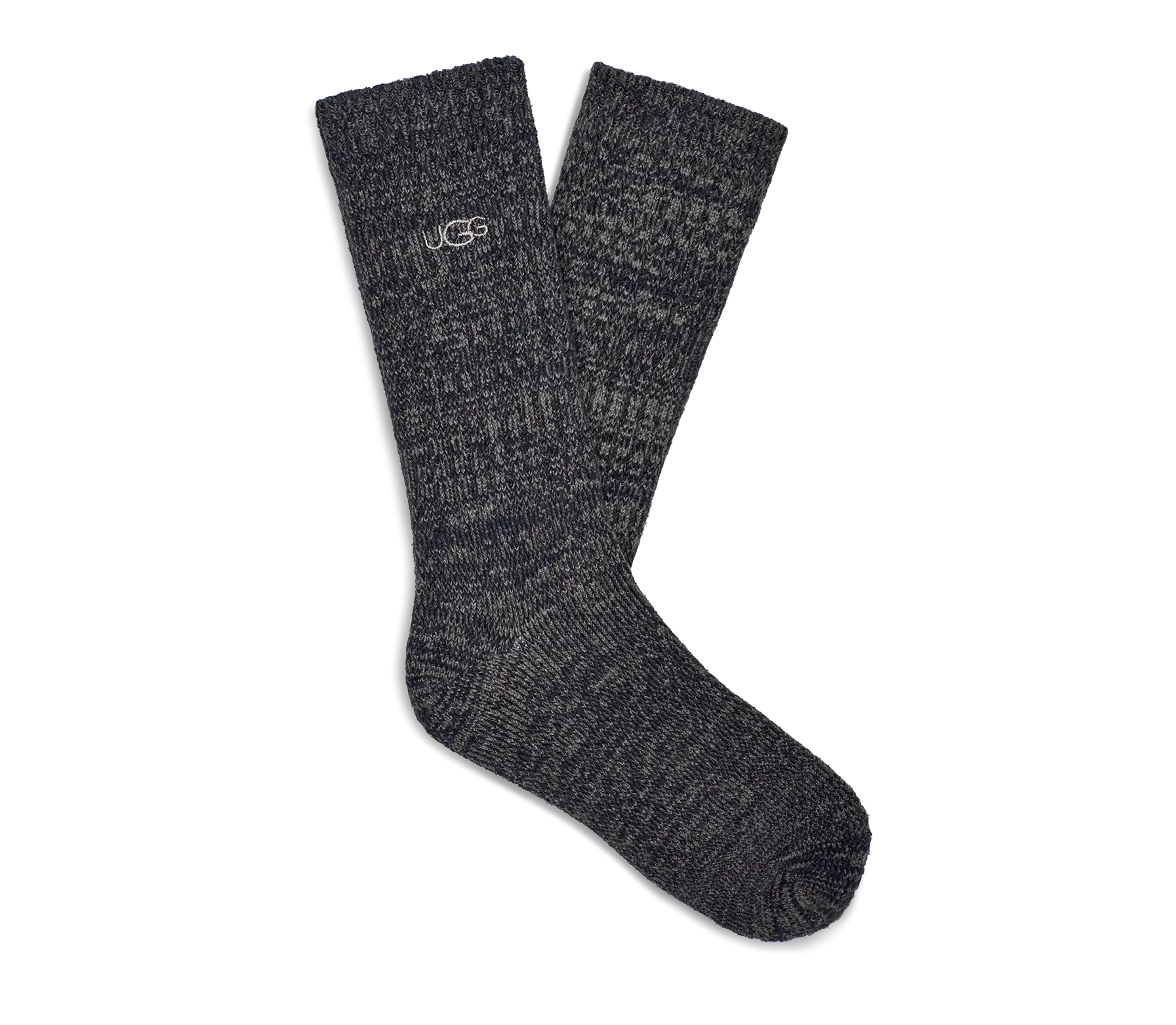 Mens Trey Rib Knit Crew Socks  Cozy & Relaxed Fit