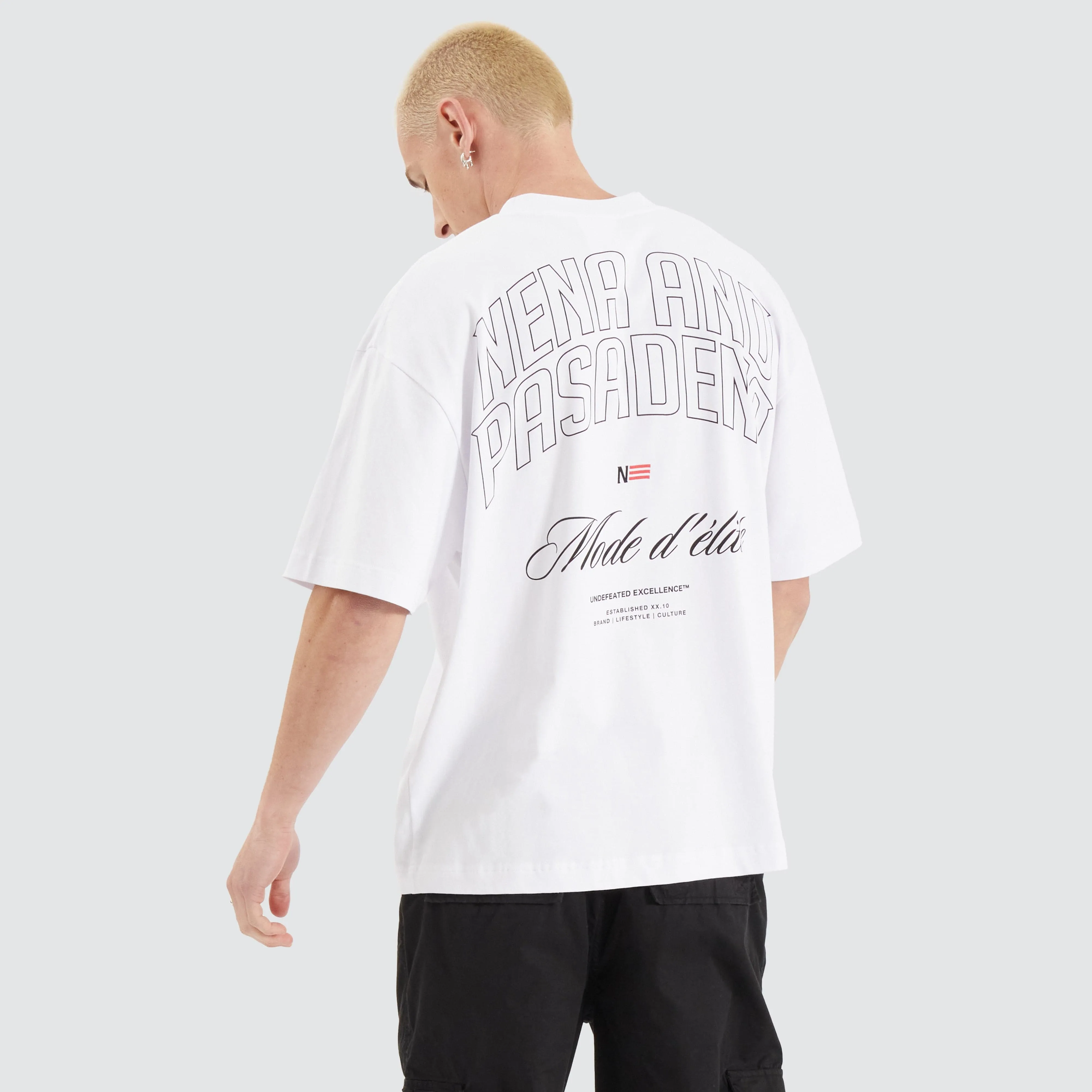 Mode Heavy Street Tee Optical White