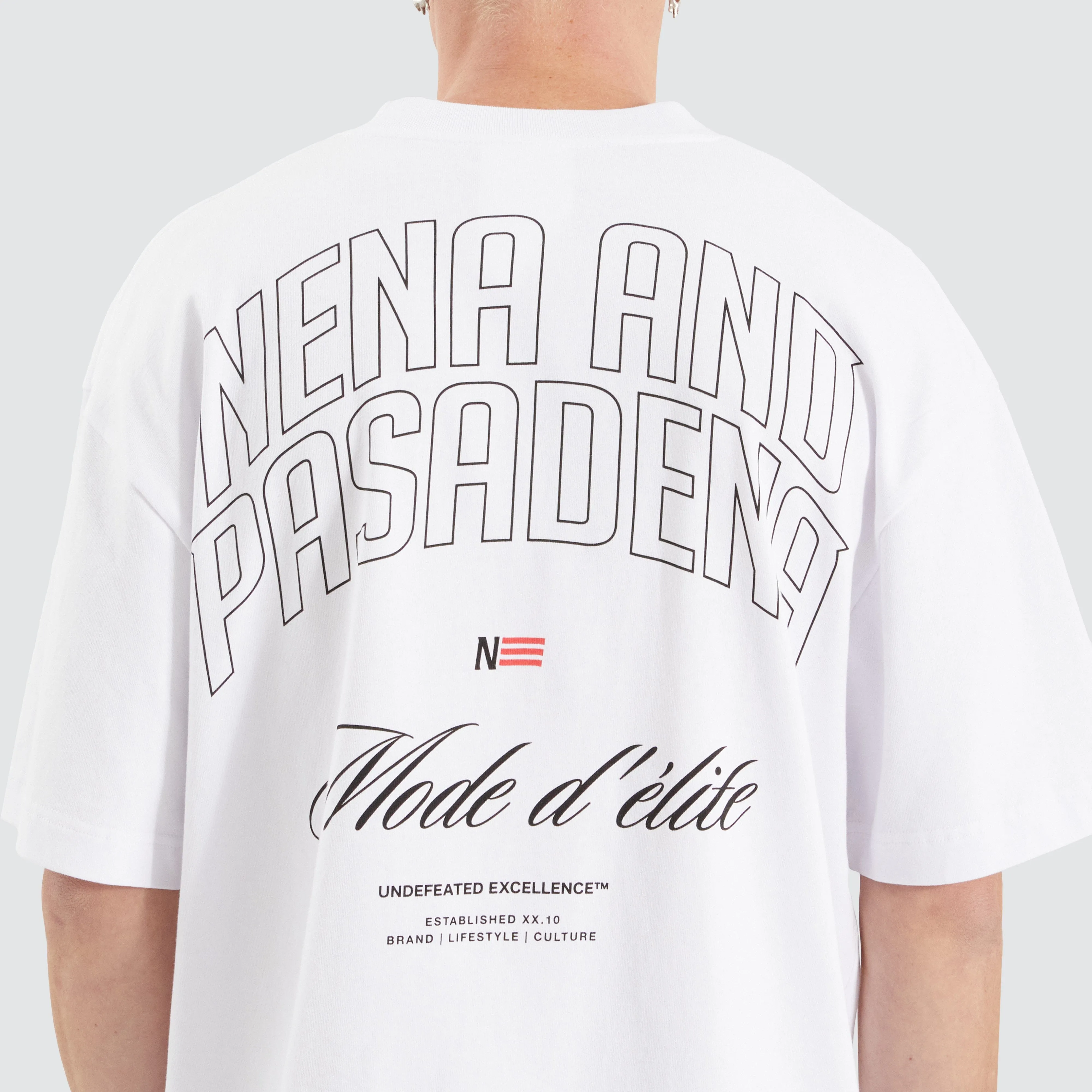 Mode Heavy Street Tee Optical White
