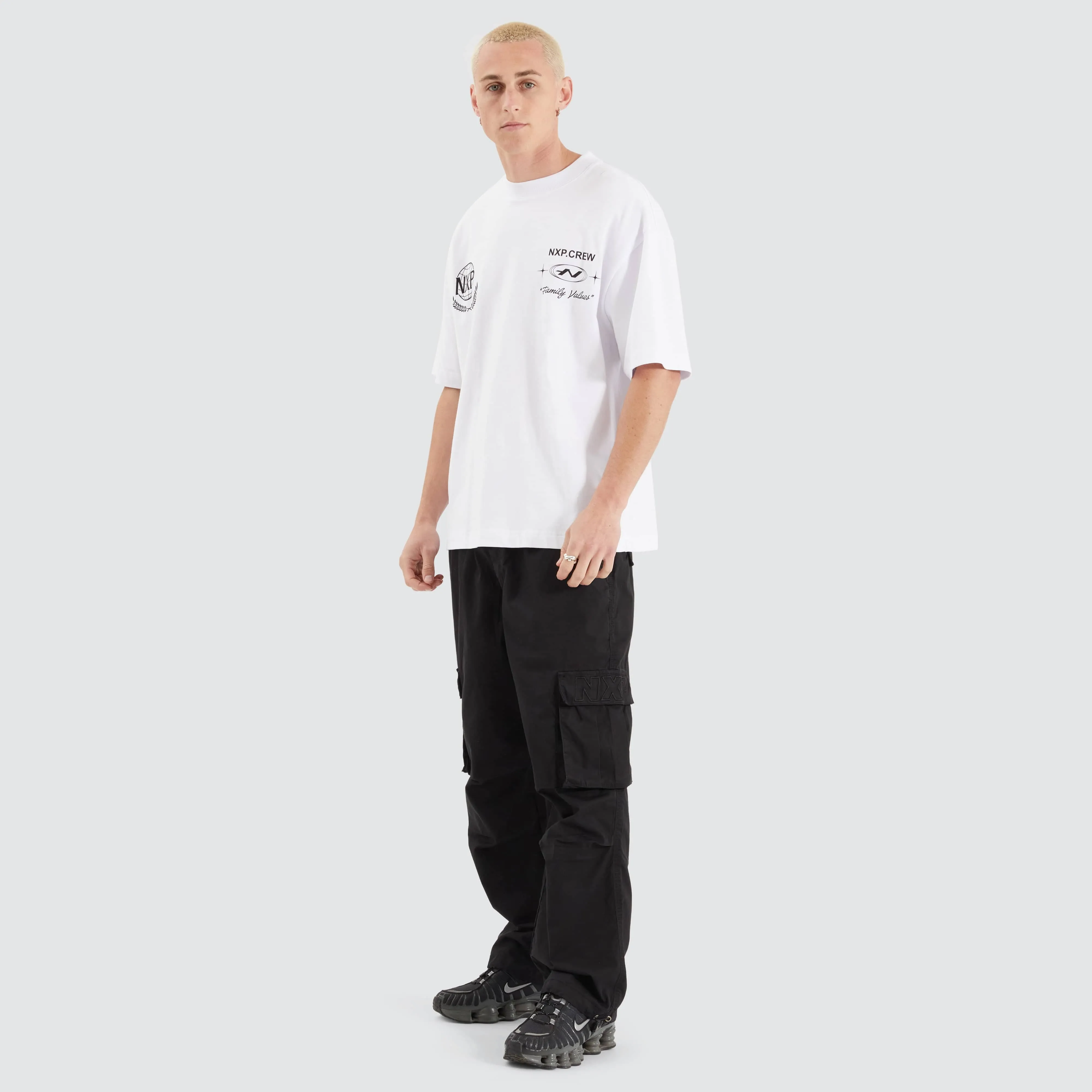 Mode Heavy Street Tee Optical White
