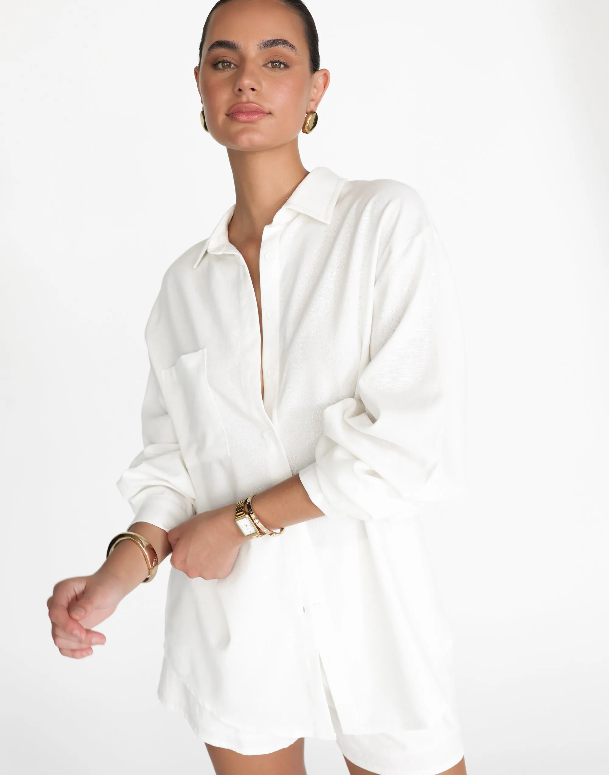 Nadia Shirt (White)