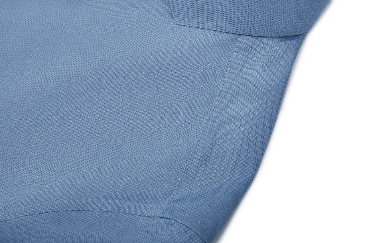 Non-Iron Cotton Stretch Shirt in Smart Fit with Chest Pocket
