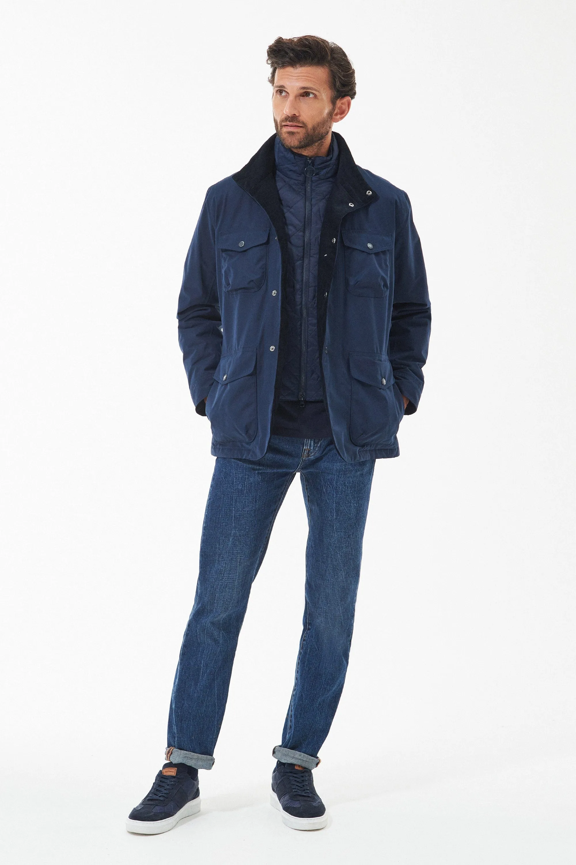 Ogston Waterproof Jacket - Navy