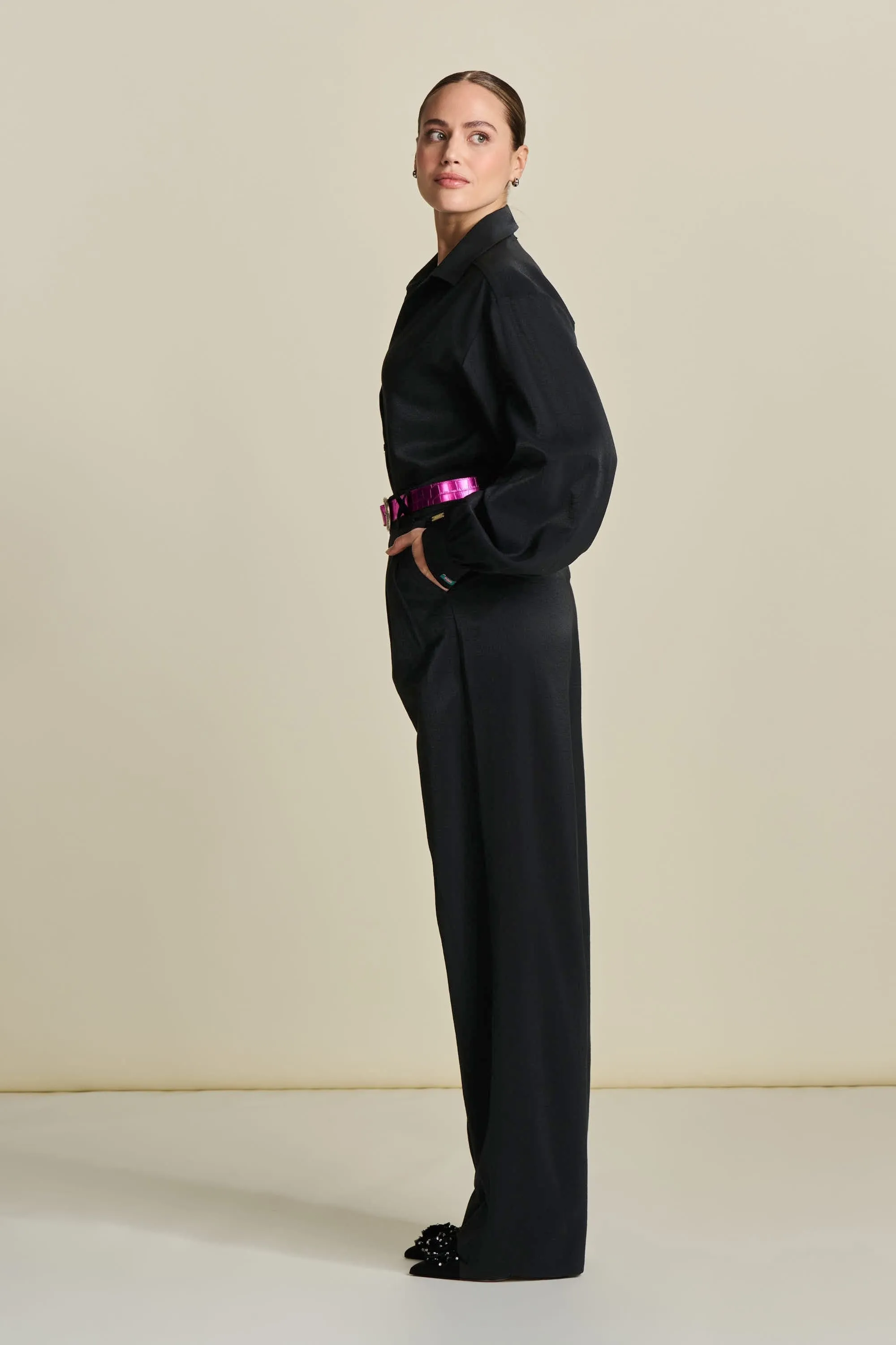 PANTS - Shimmer Black