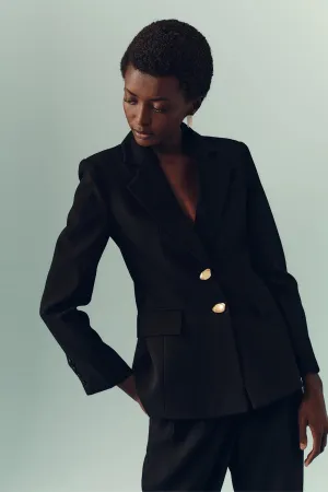 Paragon Structured Jacket Black