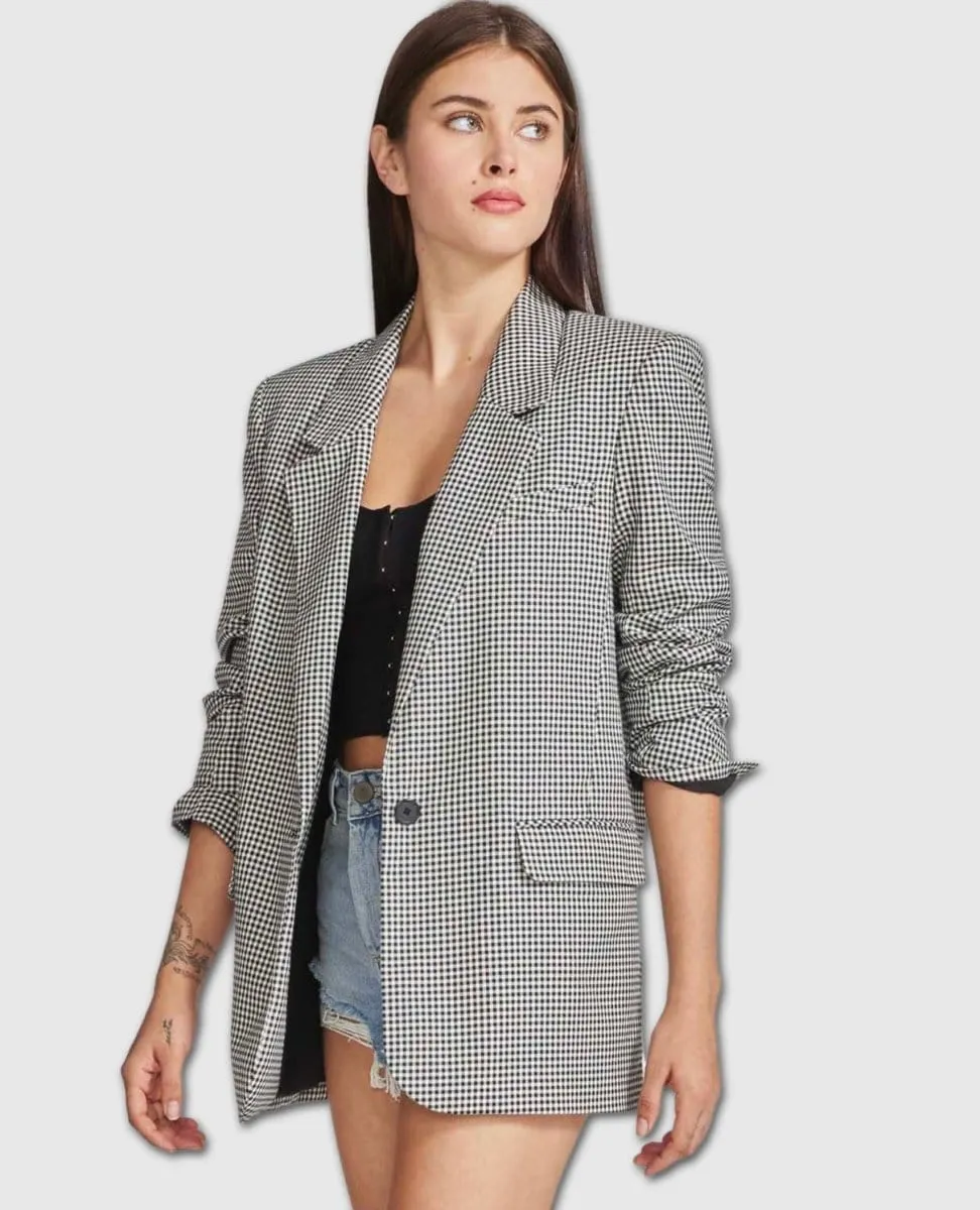 Persona Check Blazer