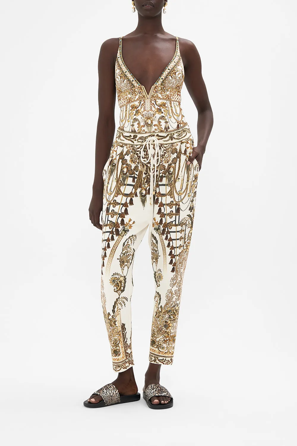 RIB WAIST RELAXED PANT ROAD TO RICHESSE