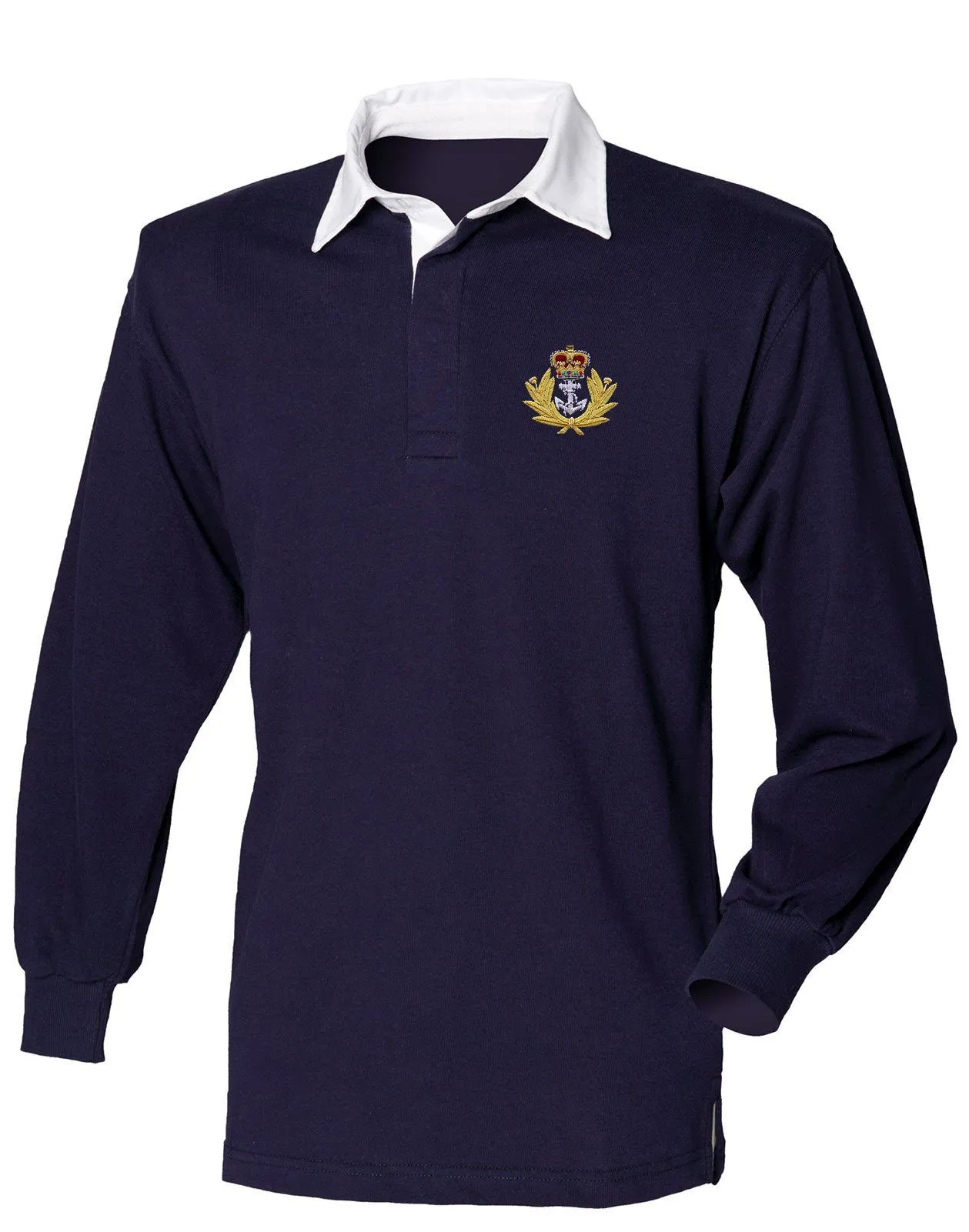 Royal Navy Rugby Shirt (Cap Badge)