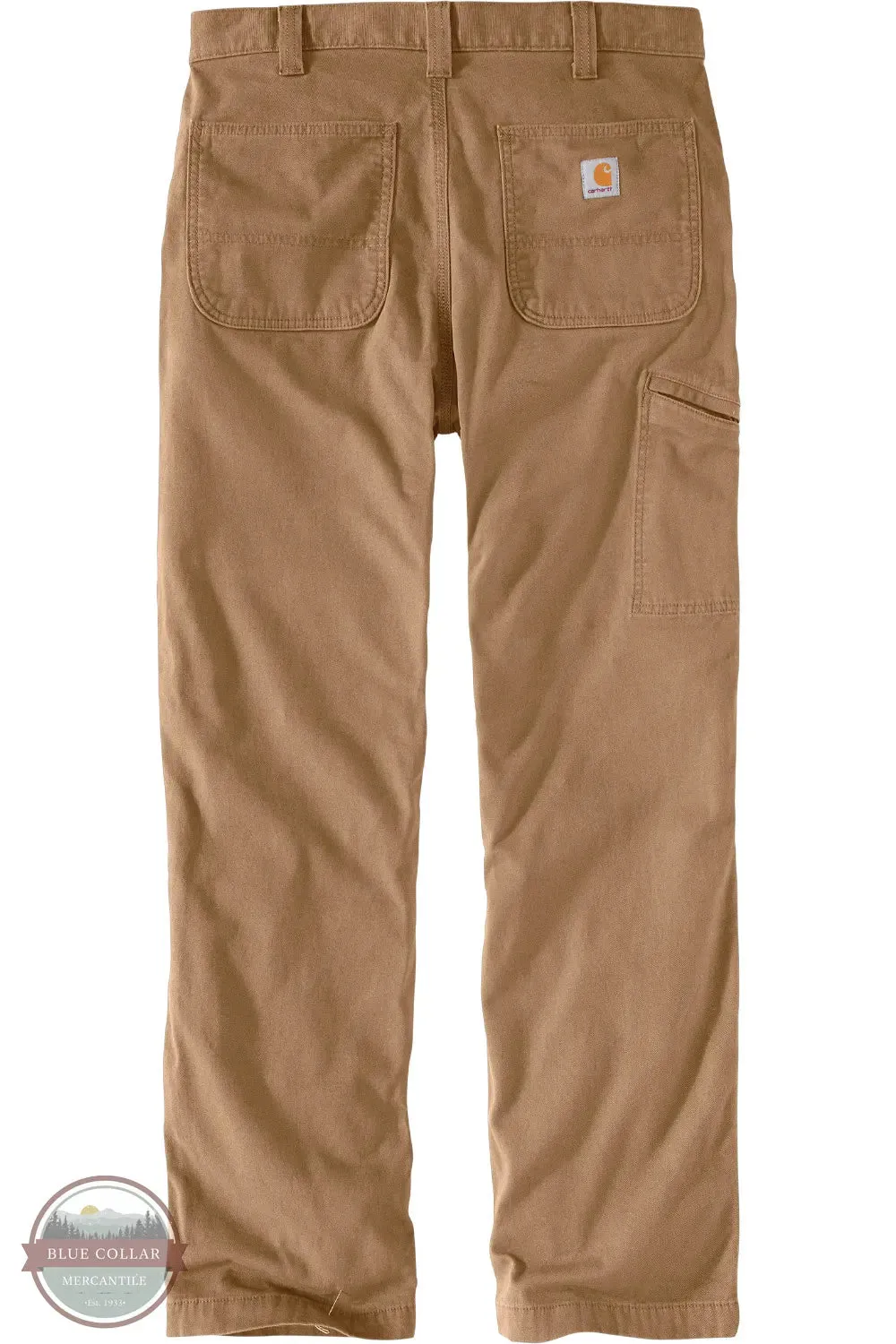 Rugged Flex Relaxed Fit Canvas Fleece Lined Utility Work Pant 103342