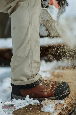 Rugged Flex Relaxed Fit Canvas Fleece Lined Utility Work Pant 103342