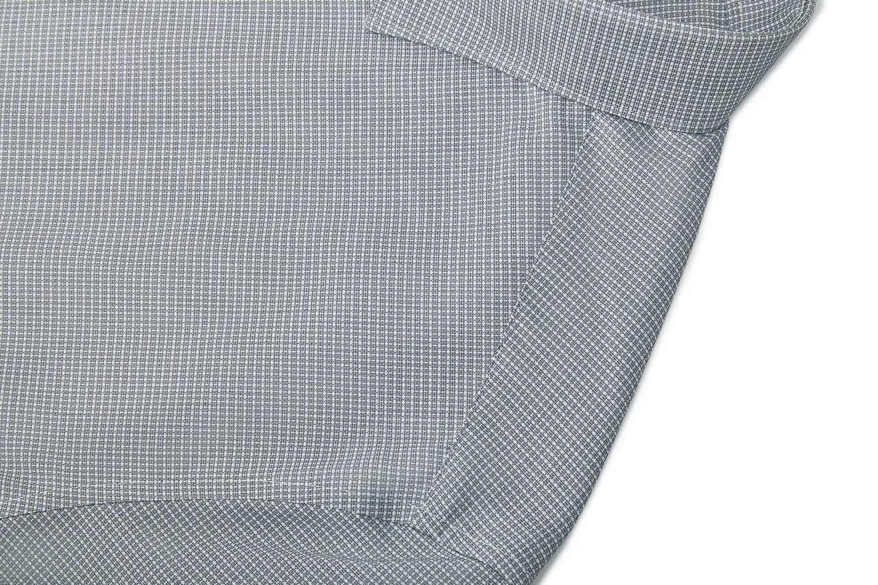 Silky Touch Stretch 2 Tone Shirt in Smart Fit Short Sleeve