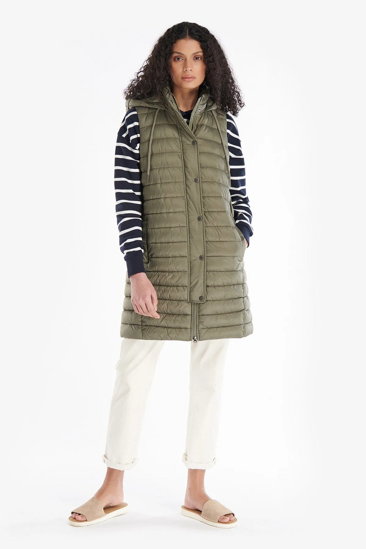 Spurrey Gilet - Dusky Khaki