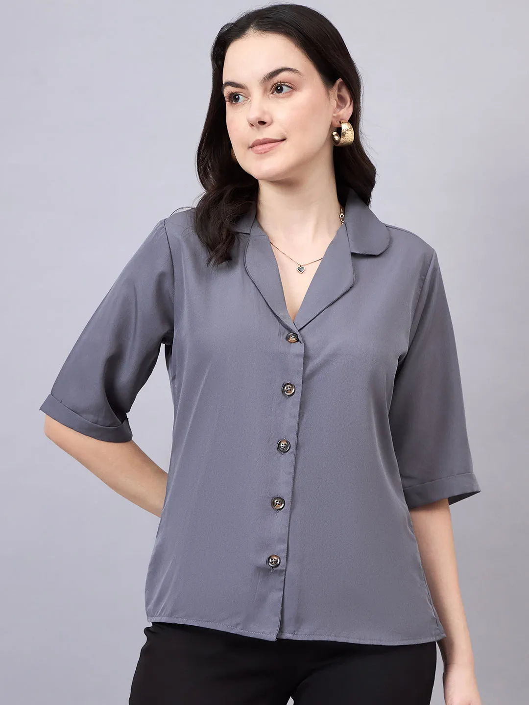 Style Quotient Women Smart Formal Shirt