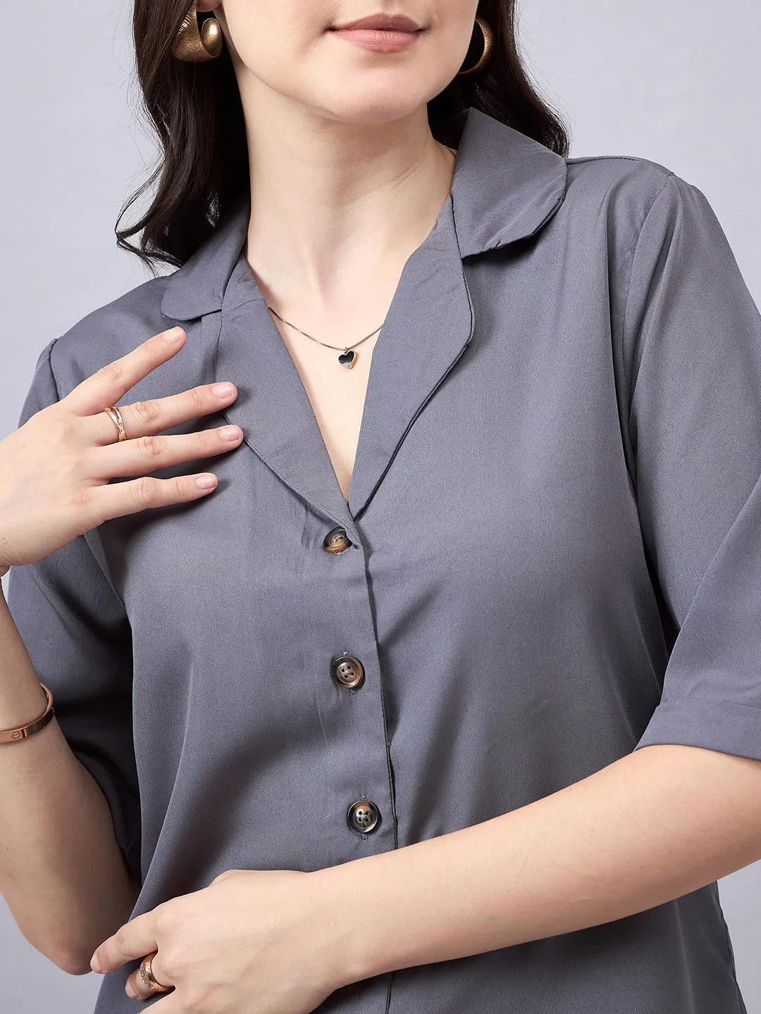 Style Quotient Women Smart Formal Shirt