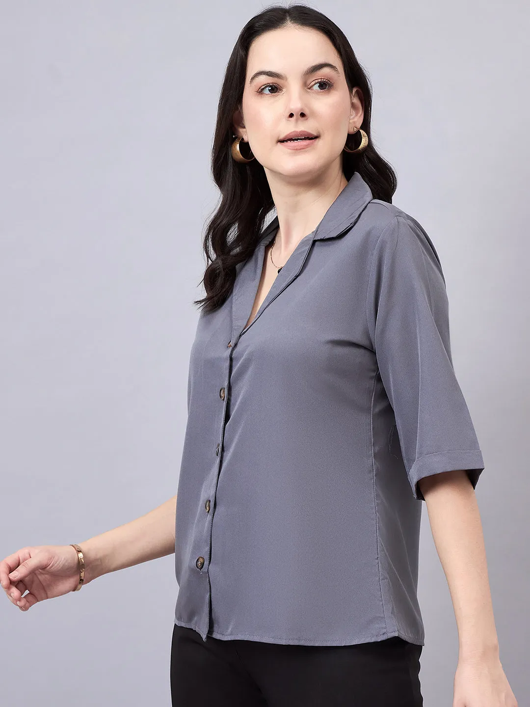 Style Quotient Women Smart Formal Shirt