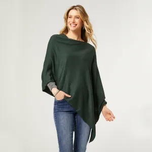 The Lightweight Ponchos - Deep Green
