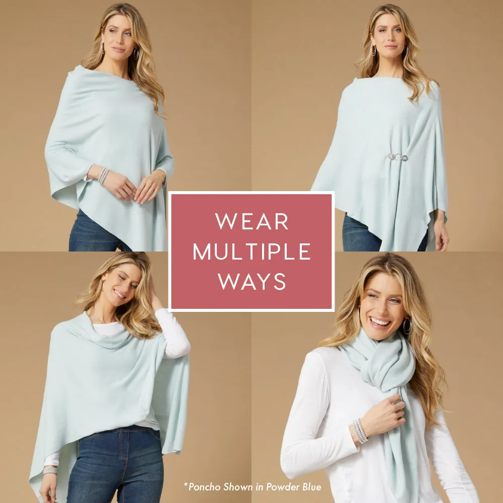 The Lightweight Ponchos - Deep Green