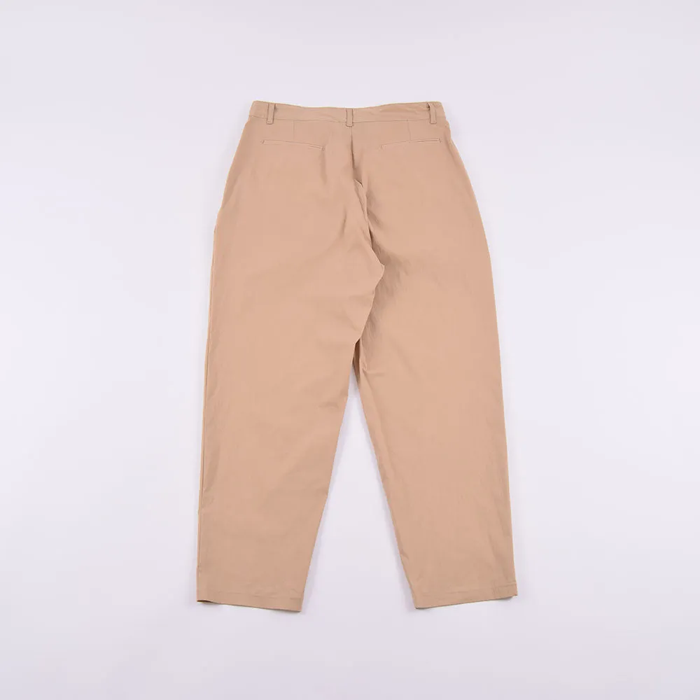 VDR Beige Tropical Two-Tuck Pants