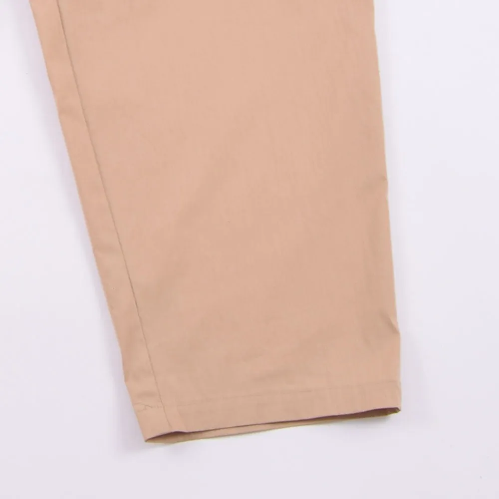 VDR Beige Tropical Two-Tuck Pants