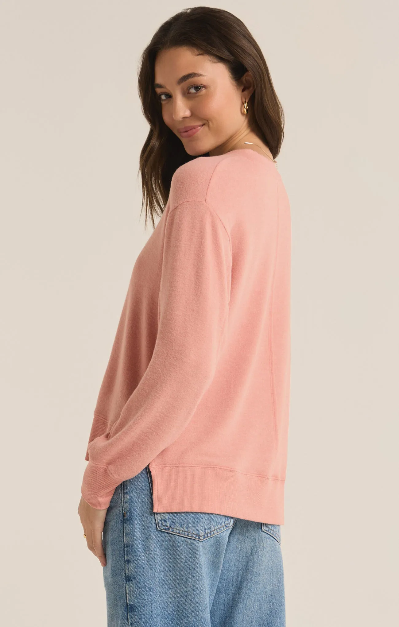 Z Supply Wilder Cloud V-Neck Top