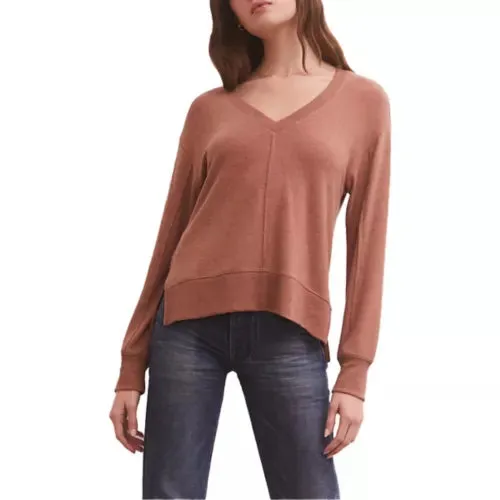 Z Supply Wilder Cloud V-Neck Top