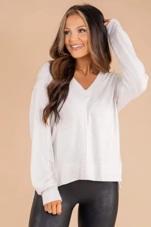 Z Supply Wilder Cloud V-Neck Top